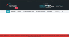Desktop Screenshot of montanapeterbilt.com